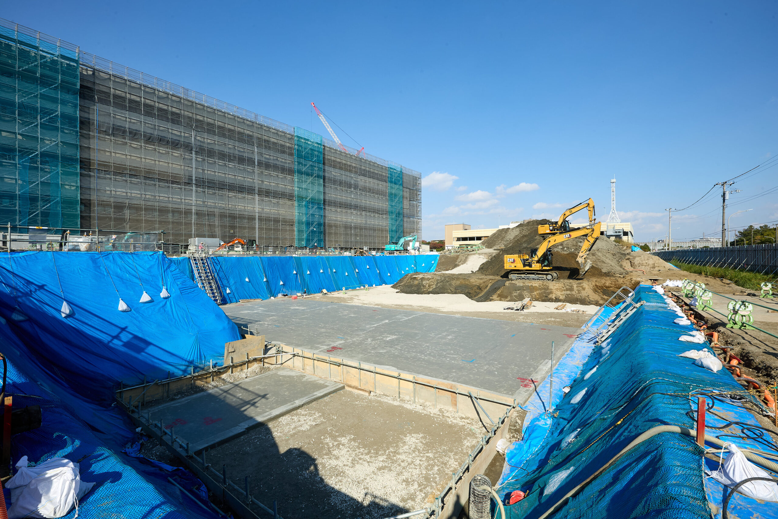 整備状況の写真